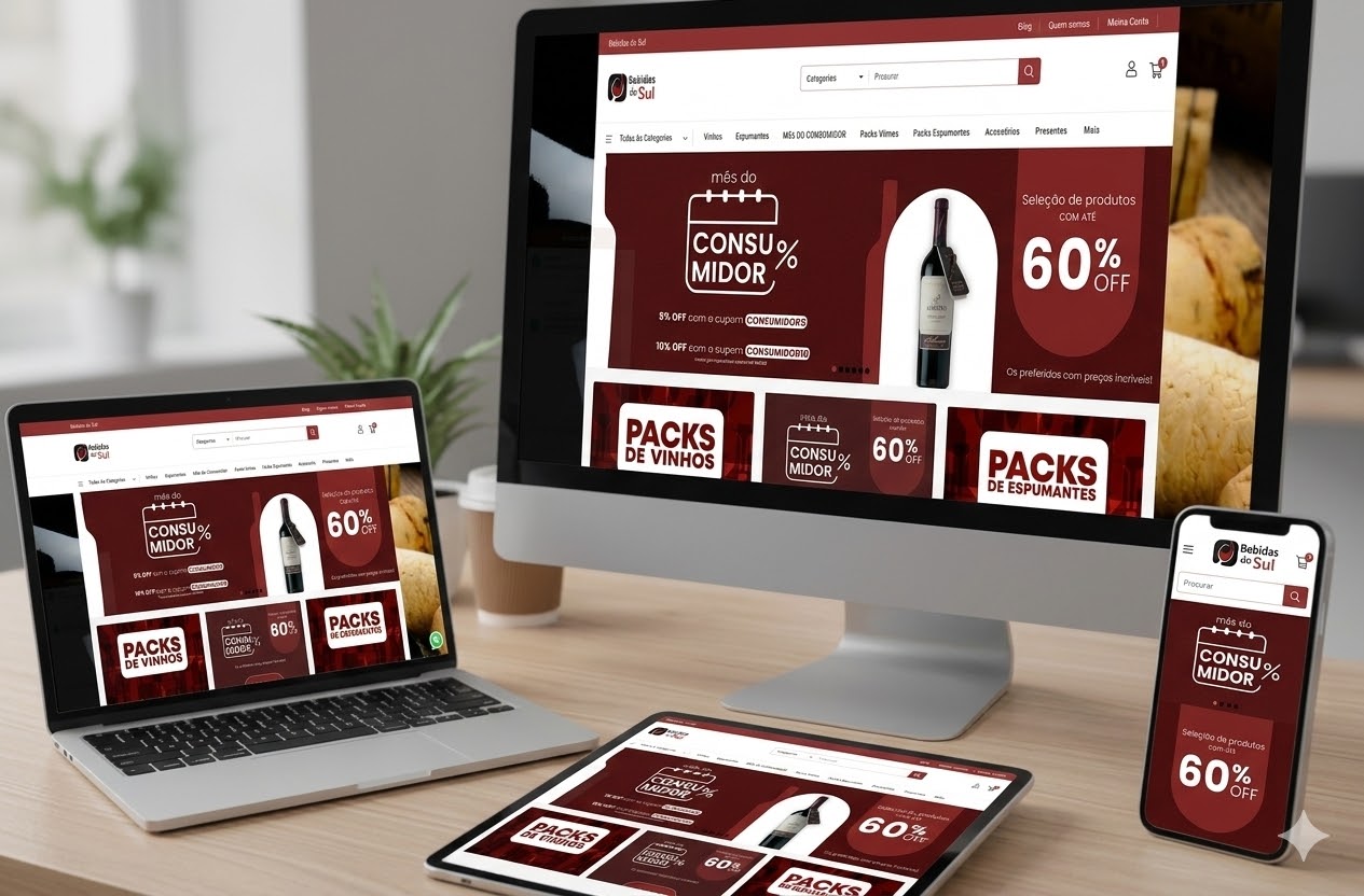 Bebidas do Sul -  Vinhos e Espumantes