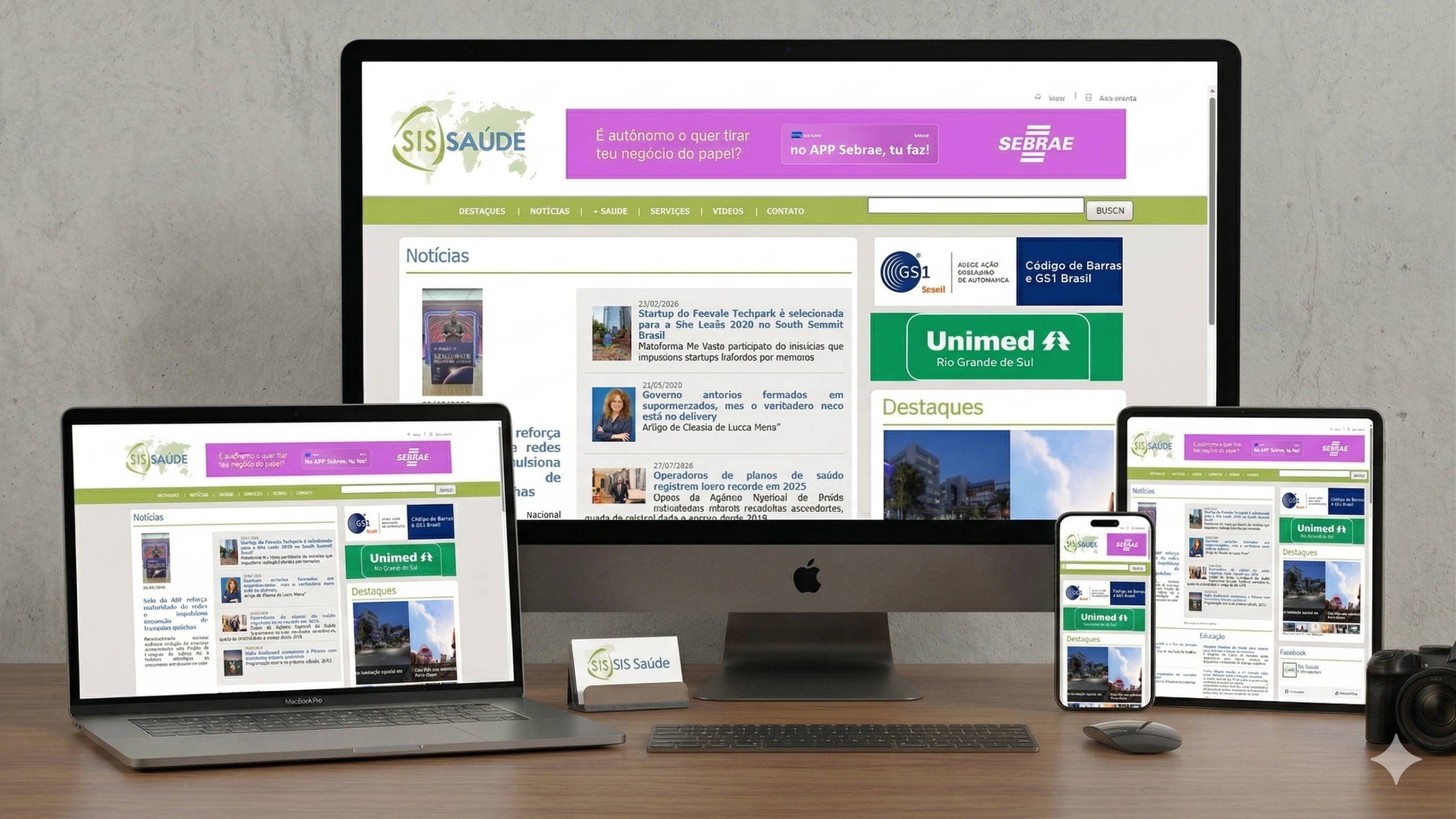 Case de Sucesso: Sissaude.com.br